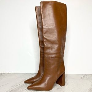 New without Box! Steve Madden Handles Brown Leather Tall Boot 7M